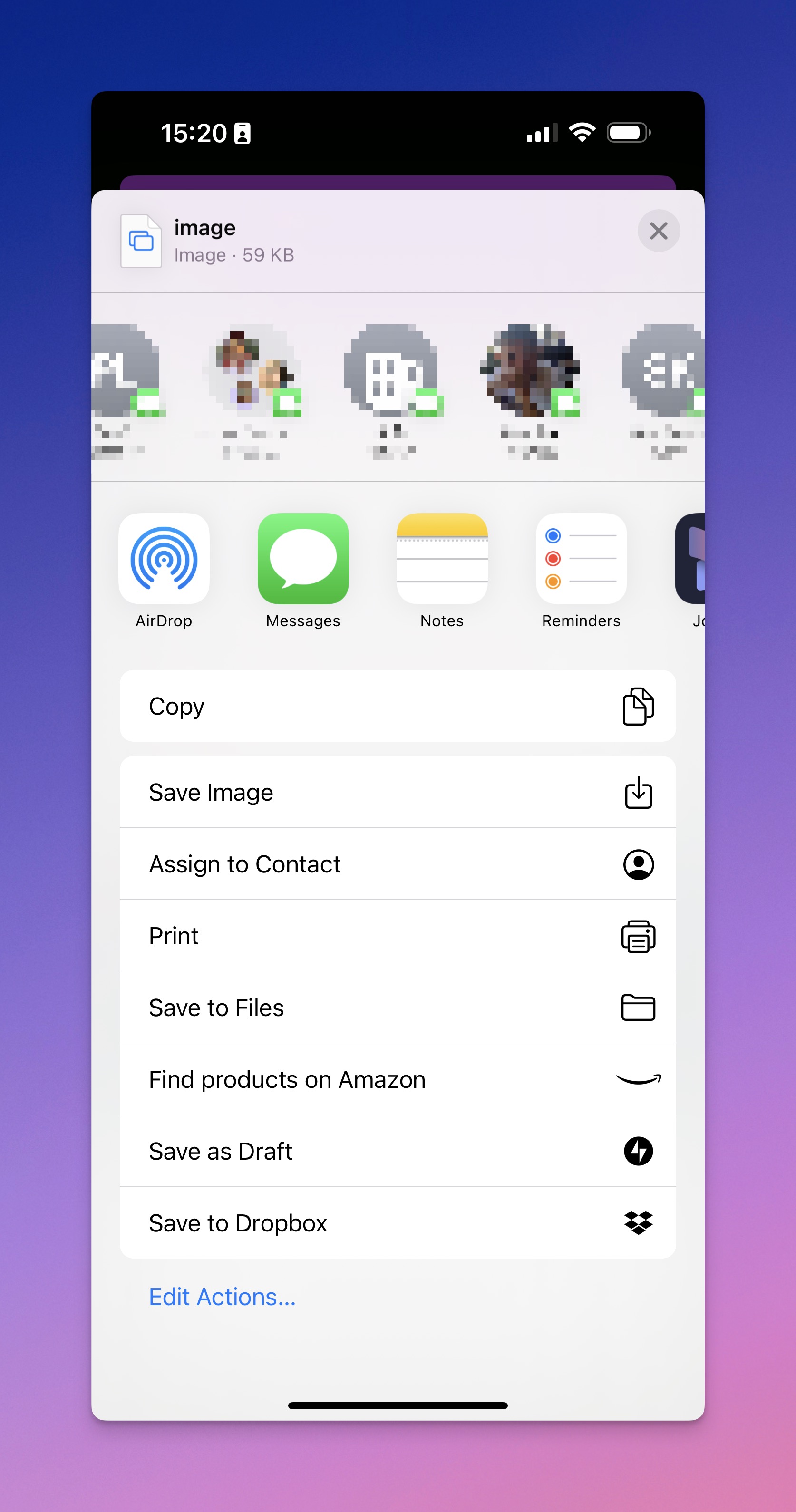 Web Share on iOS