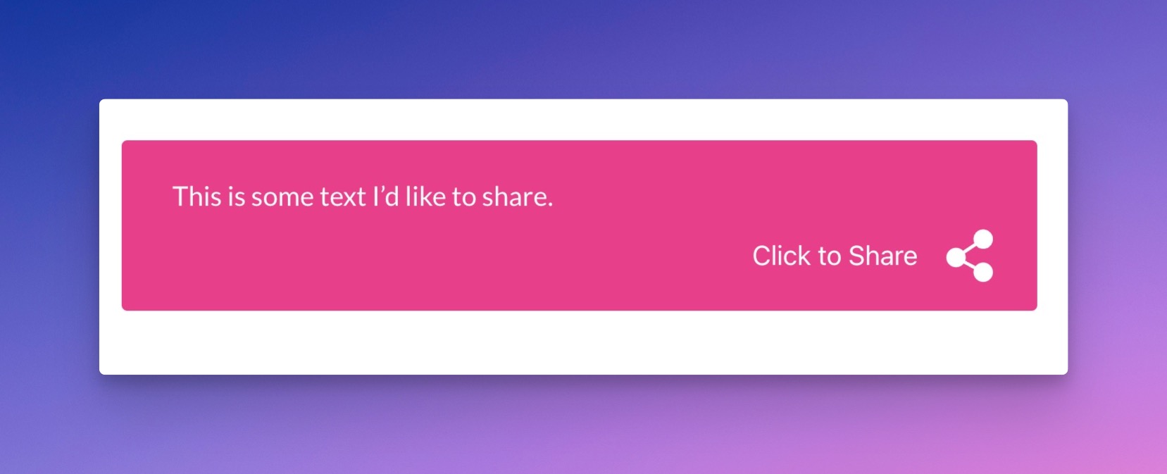 Pink Theme With Large Icon Size