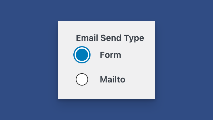 Email Types to Send Sharing Items