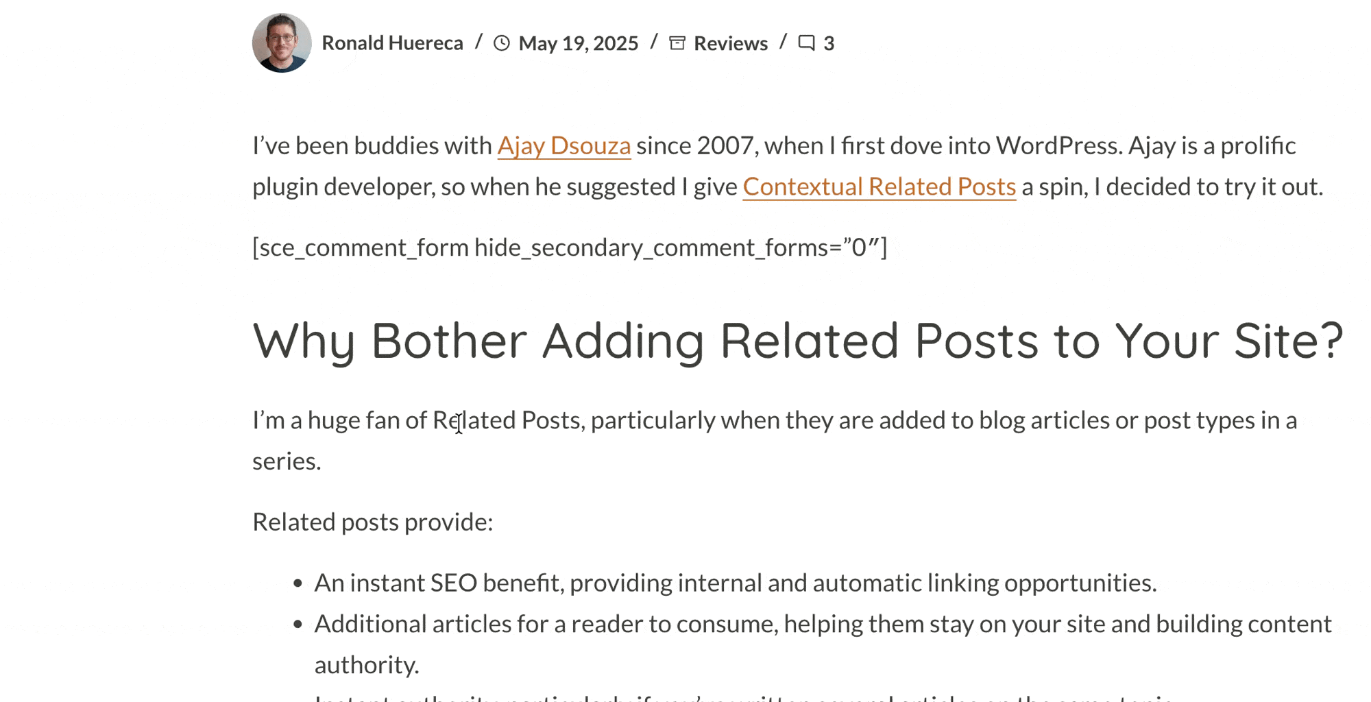 dlx has headline sharing frontend