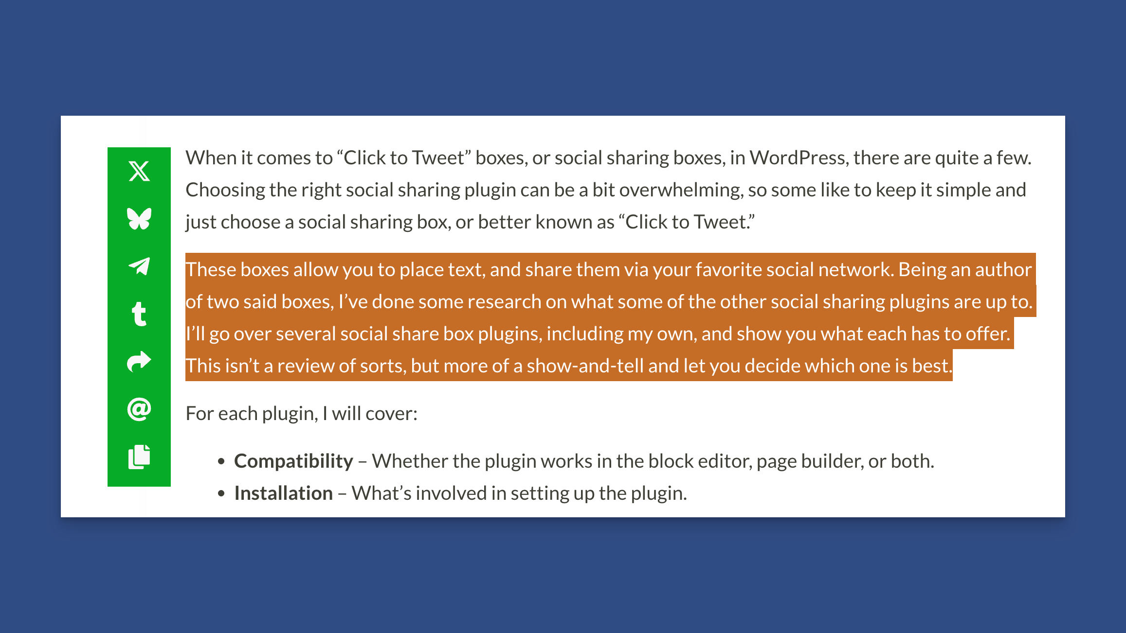 Vertical Orientation on the Frontend