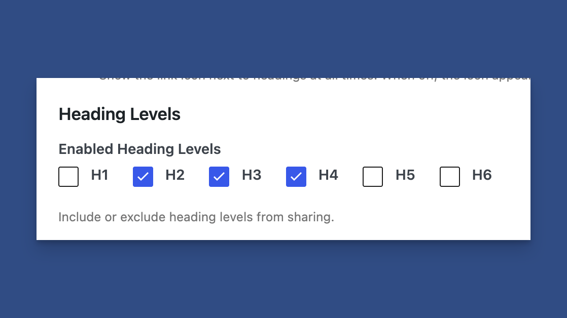 Select Headline Levels Worth Sharing