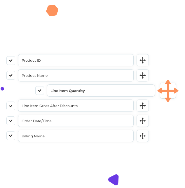 Drag and drop builder
