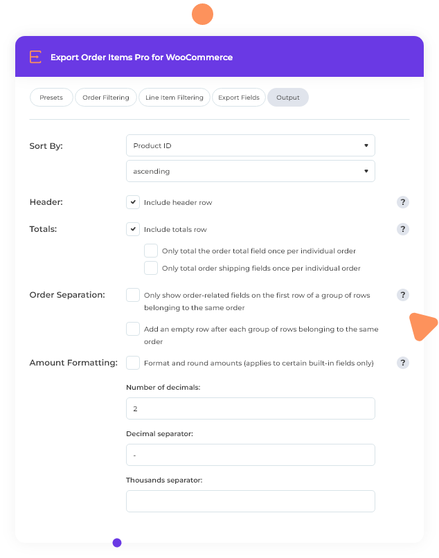 Human readable reports