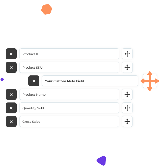 Reporting Fields Included