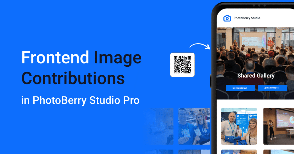 Featured image for post: Easily Collect Photos From Guests and Clients With PhotoBerry Studio Pro