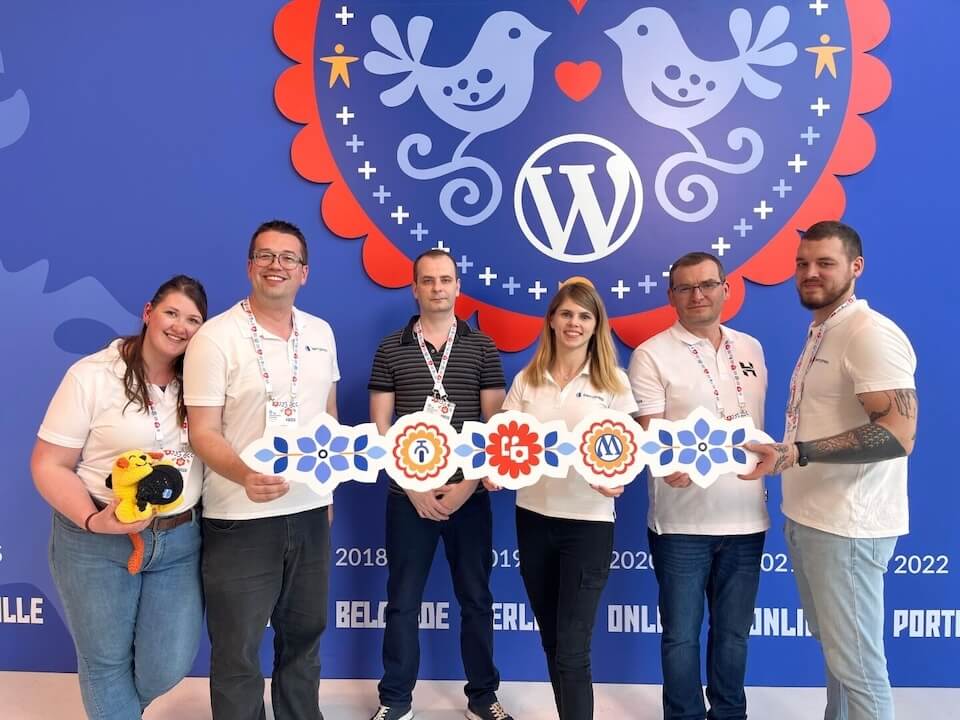 BerryPress team at WordCamp Europe 2026, Kraków